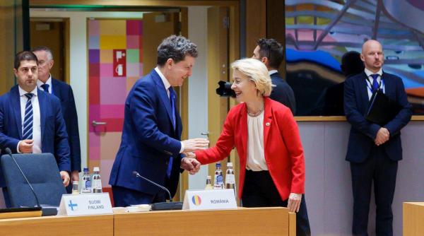 Nicușor Dan: Voi discuta cu Ursula von der Leyen despre deficit și PNRR. Îi voi explica situația politică din România