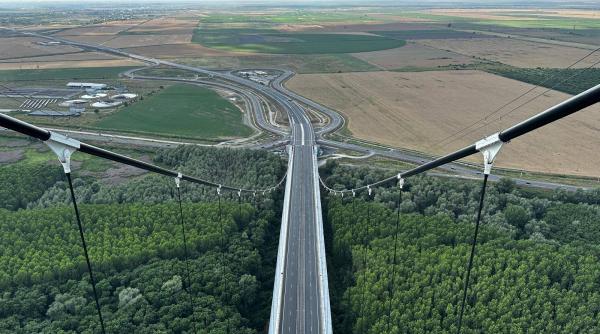 Drumurile care fac legătura cu Podul de la Brăila se deschid vineri, la 2 ani de când podul a fost inaugurat