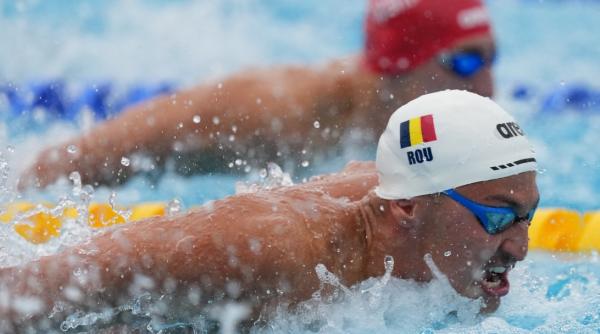 România are încă un campion la U23, după David Popovici. Denis Popescu a luat aurul la 100 de metri fluture: „M-am surprins și pe mine”