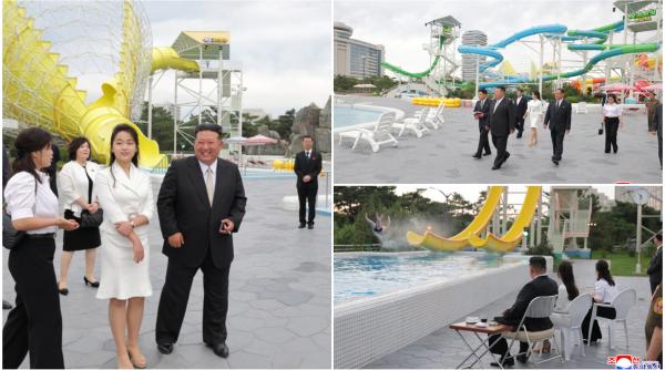 Extravaganța soției lui Kim Jong Un, care a apărut cu geantă Gucci și îmbrăcată în pantaloni după ce nu a fost văzută mai bine de un an