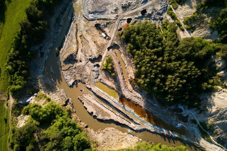 Mina de la Praid se va prăbuși și se va transforma într-un lac. Ministrul Economiei. „N-au interes să rezolve problema”