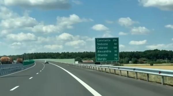 Circulația pe lotul 3 A0 Sud se deschide luni. Directorul CNAIR: Se va putea circula de la Constanţa la Curtea de Argeş pe autostradă