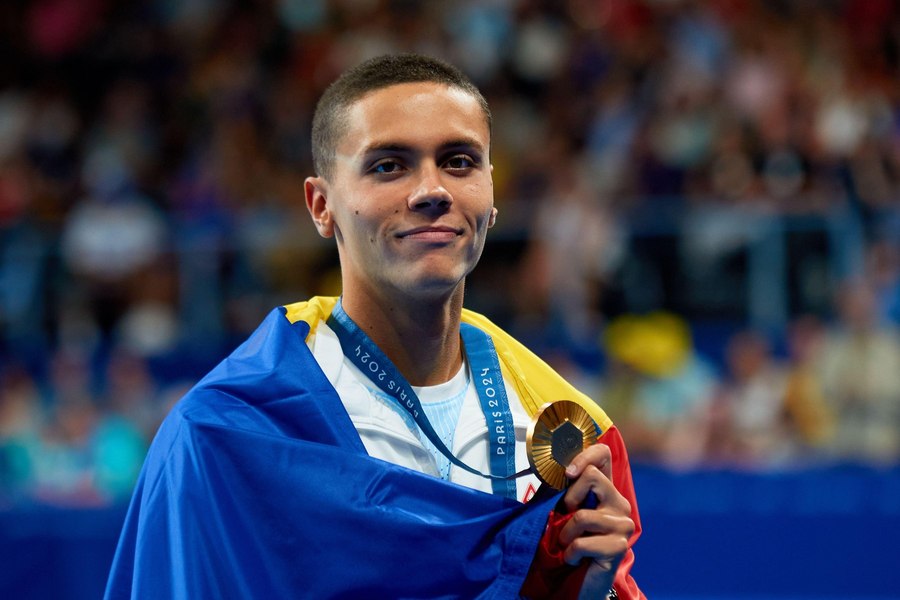 David Popovici a venit încărcat de medalii de la Europene U23 și se pregătește pentru un rezultat istoric la Mondialele din Singapore