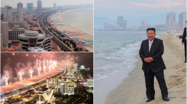 Prețul ireal al unei vacanțe la mare în Coreea de Nord, în resortul inaugurat de Kim Jong Un. Turiștii vor avea ghid și la plajă