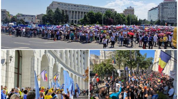 Sindicaliștii îi cer Președintelui Nicușor Dan să medieze conflictul cu Ilie Bolojan și amenință cu greva generală