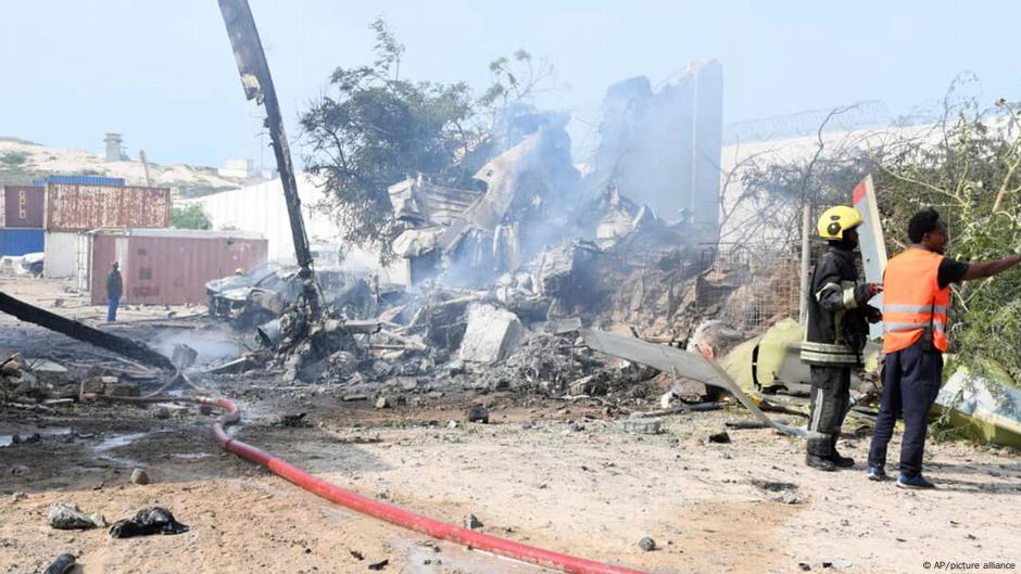 Somalia: Trei morți în urma prăbușirii unui elicopter al Uniunii Africane