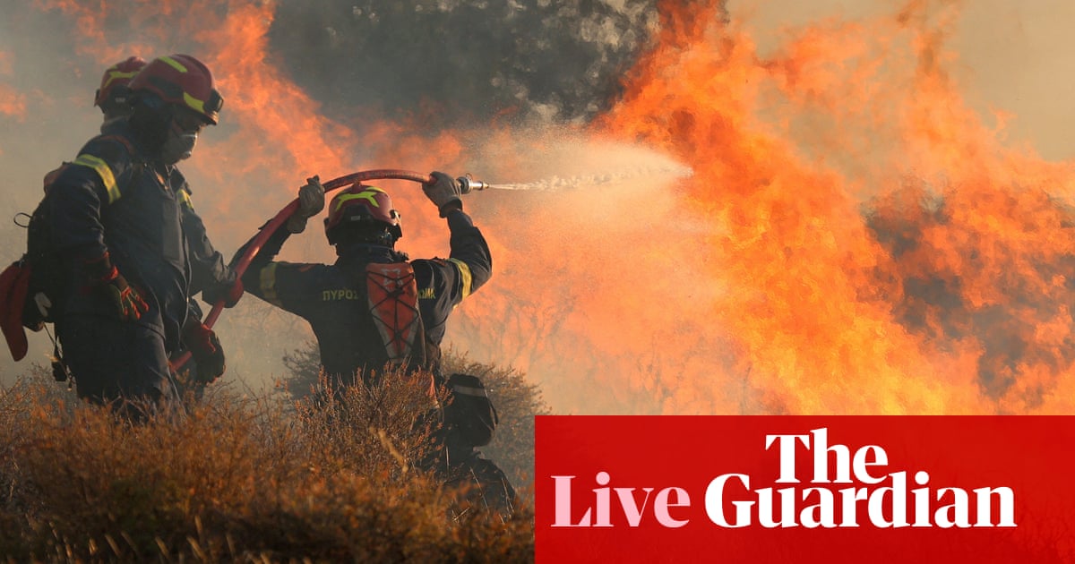 Peste 1.500 de persoane evacuate în Creta, din cauza incendiilor care fac ravagii în Europa – în direct