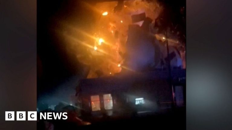 Imagine despre explozie restaurantul domino - Top10stiri.ro