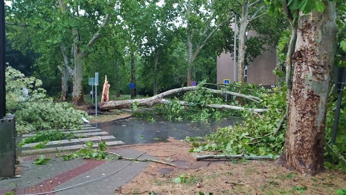 Traficul aerian și feroviar, perturbat în Ungaria din cauza furtunilor puternice care lovesc Europa de Est