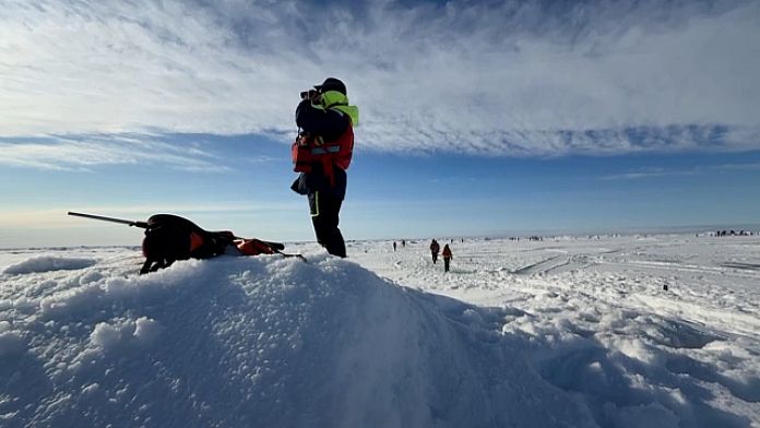 Gheață sub picioare, alergătorii cuceresc provocarea Polului Nord