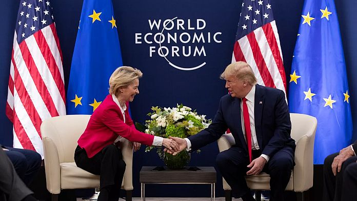 Ursula von der Leyen se va întâlni duminică în Scoția cu Donald Trump pentru a discuta despre comerț.