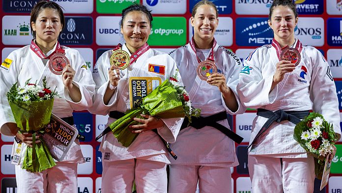 Judo Grand Slam: Mongolia strălucește în ziua a doua la Ulan Bator