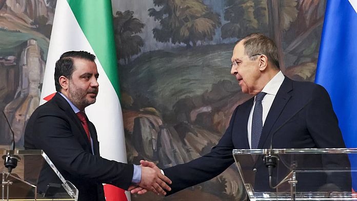 Siria vrea Rusia „alături de noi”, a declarat ministrul de externe Asaad al-Shibani la Moscova