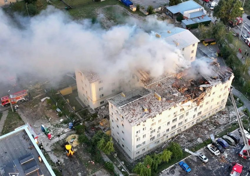 Vizual pentru alertă raid aerian pe Top10stiri.ro