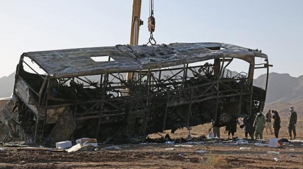 Foto reprezentând accident record morți - Știri România