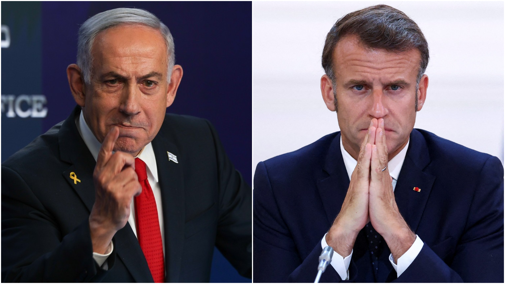 Foto reprezentând războiul replicilor macron - Știri România