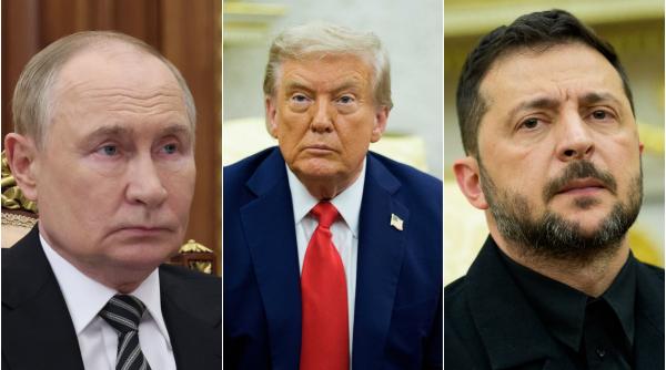 Foto reprezentând trump putin zelenski - Știri România