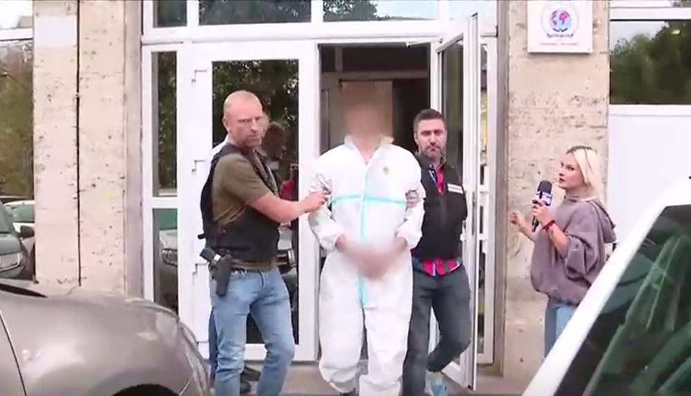 Vizual pentru presupus complice atacatorului pe Top10stiri.ro