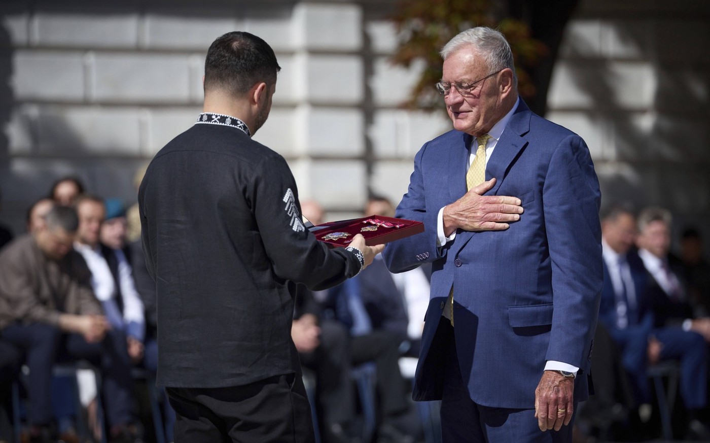 Foto reprezentând zelenski întâlnit emisarul - Știri România
