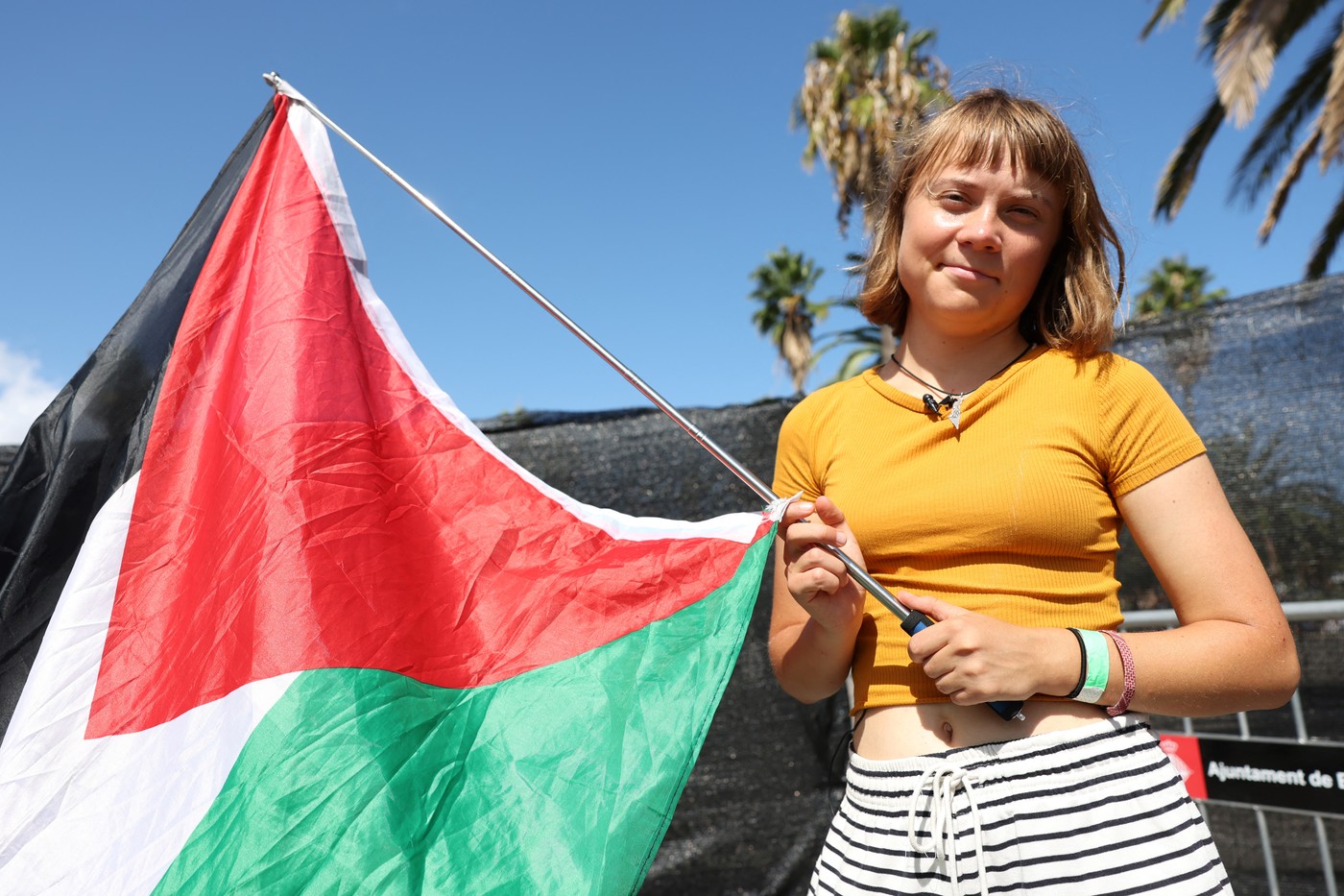 Greta Thunberg pleacă din nou spre Gaza, la bordul unei flotile cu ajutor umanitar care vrea să spargă blocada israeliană