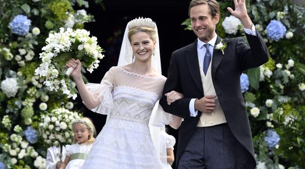 „Cea mai bogată prinţesă a Europei” s-a căsătorit la 28 de ani cu un manager de investiții