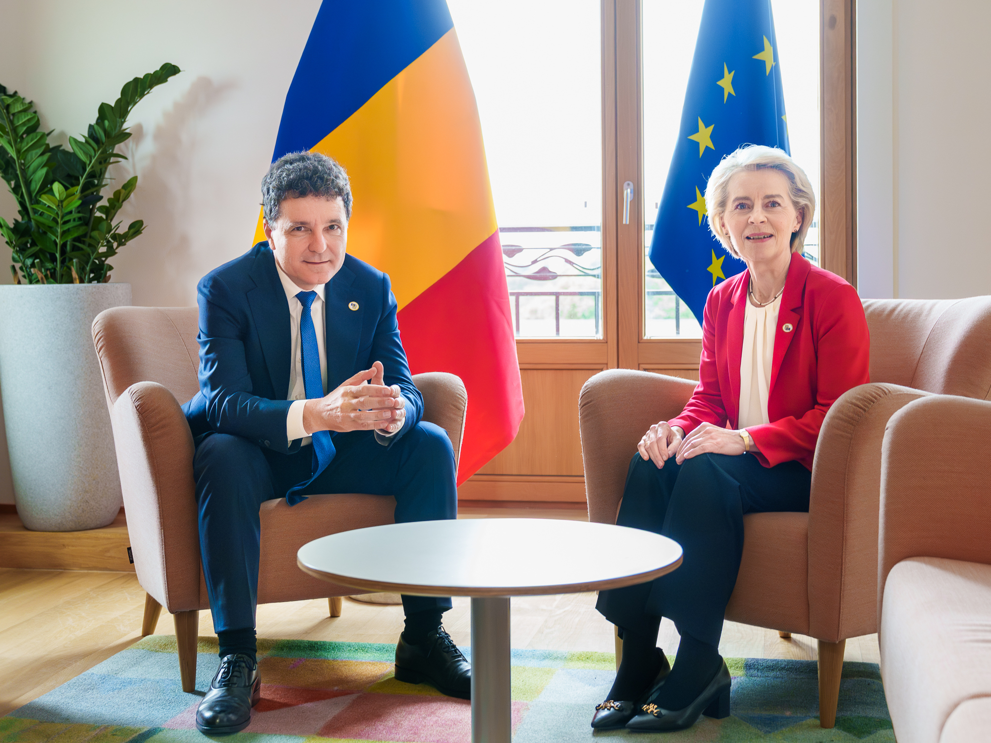 Nicușor Dan anunță agenda discuțiilor de luni cu Ursula von der Leyen, la întâlnirea de la Constanța