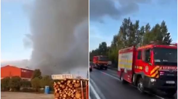 Imagine despre explozie urmată incendiu - Top10stiri.ro