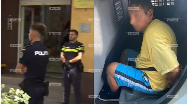 Un bărbat a fost înjunghiat pe o stradă din București și e în stare gravă. Imagini exclusive cu agresorul