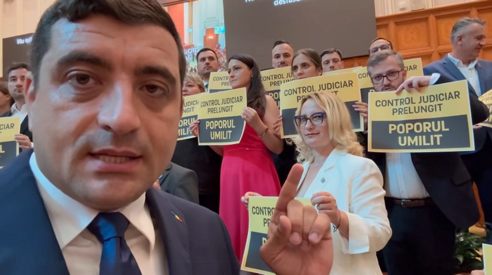 George Simion, scandal în Parlament înaintea asumării răspunderii Guvernului pe măsurile de austeritate