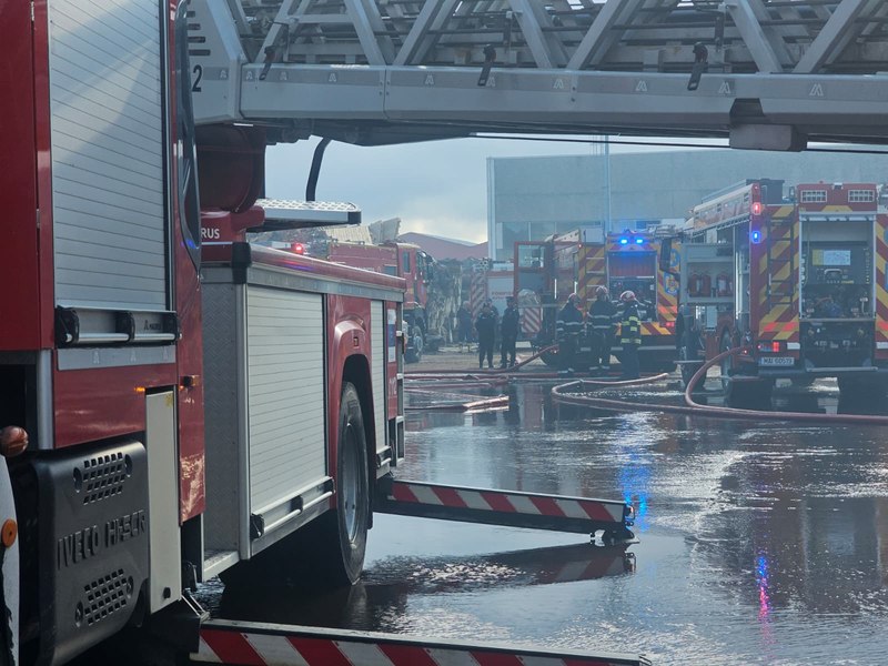 Imagine despre cauza incendiului fabrica - Top10stiri.ro