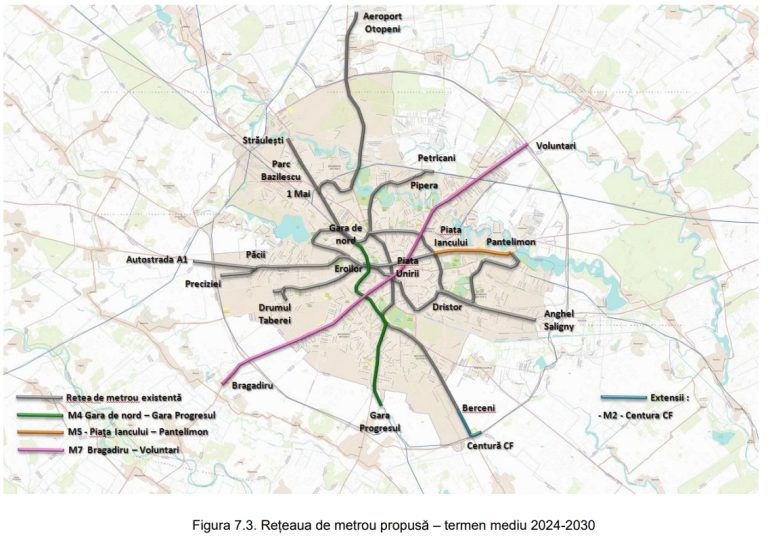 nouă magistrală metrou - Imagine ilustrativă