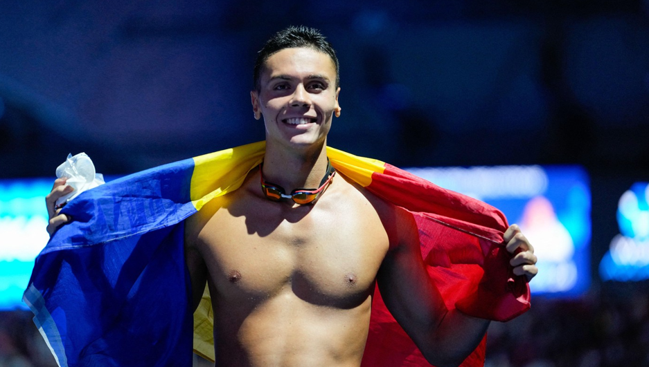 David Popovici împlineşte 21 de ani la 15 septembrie și vrea să strângă 100.000 de euro pentru viitorii campioni