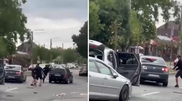 Filmul scandalului cu topoare şi cuţite din Craiova, încheiat cu o crimă. 3 reţinuţi, printre care şi criminalul