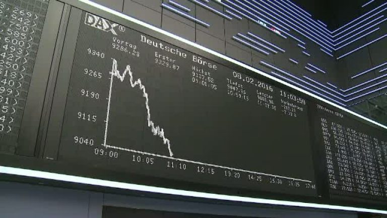 Foto reprezentând acţiunile europene scăzut - Știri România