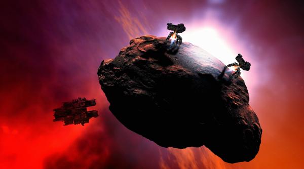 Vizual pentru asteroid cât două pe Top10stiri.ro