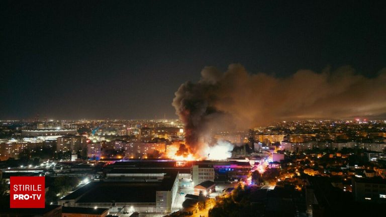 incendiu depozit sectorul - Imagine ilustrativă