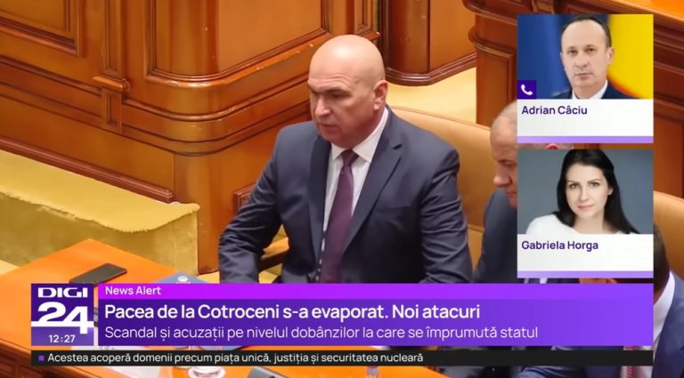 scandal monstru între