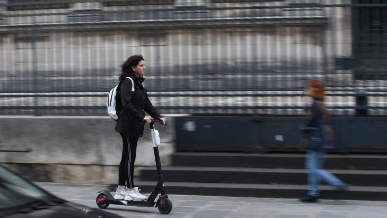 plimbare trotineta electrică - Imagine ilustrativă