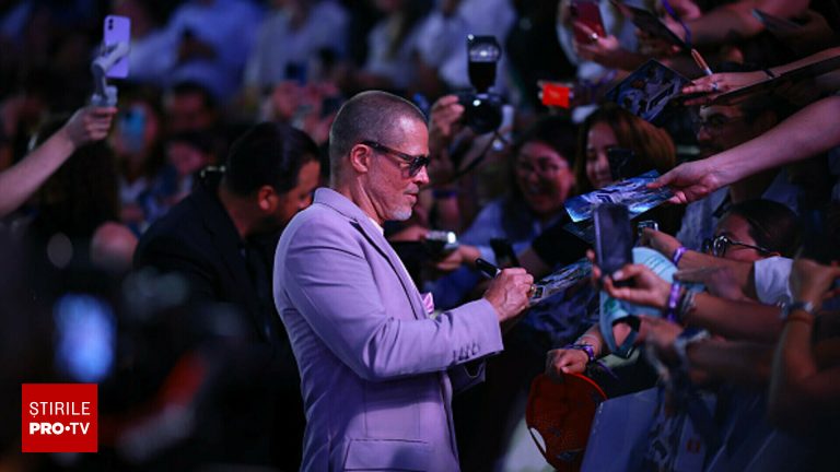 brad pitt nerecunoscut - Imagine ilustrativă