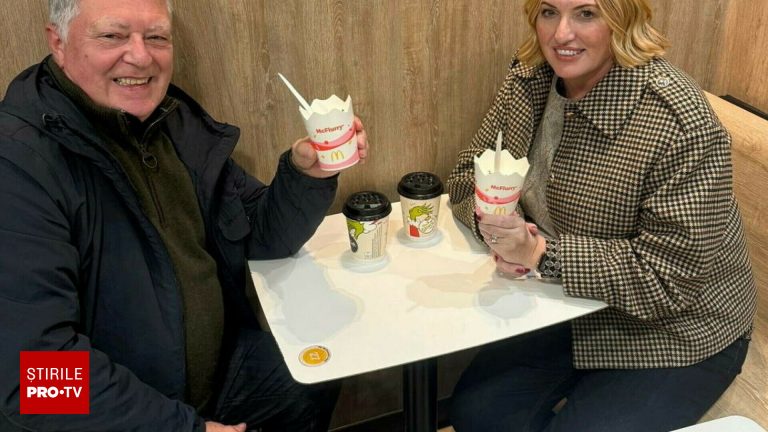 Foto reprezentând soți britanici mâncau - Știri România