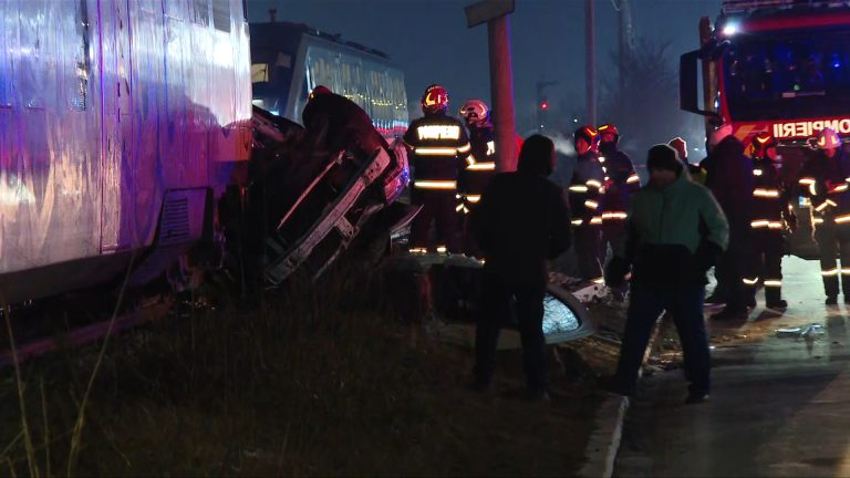 momentul mașină spulberată - Imagine ilustrativă