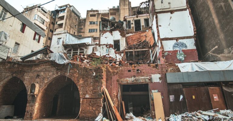 sud Liban distrugeri